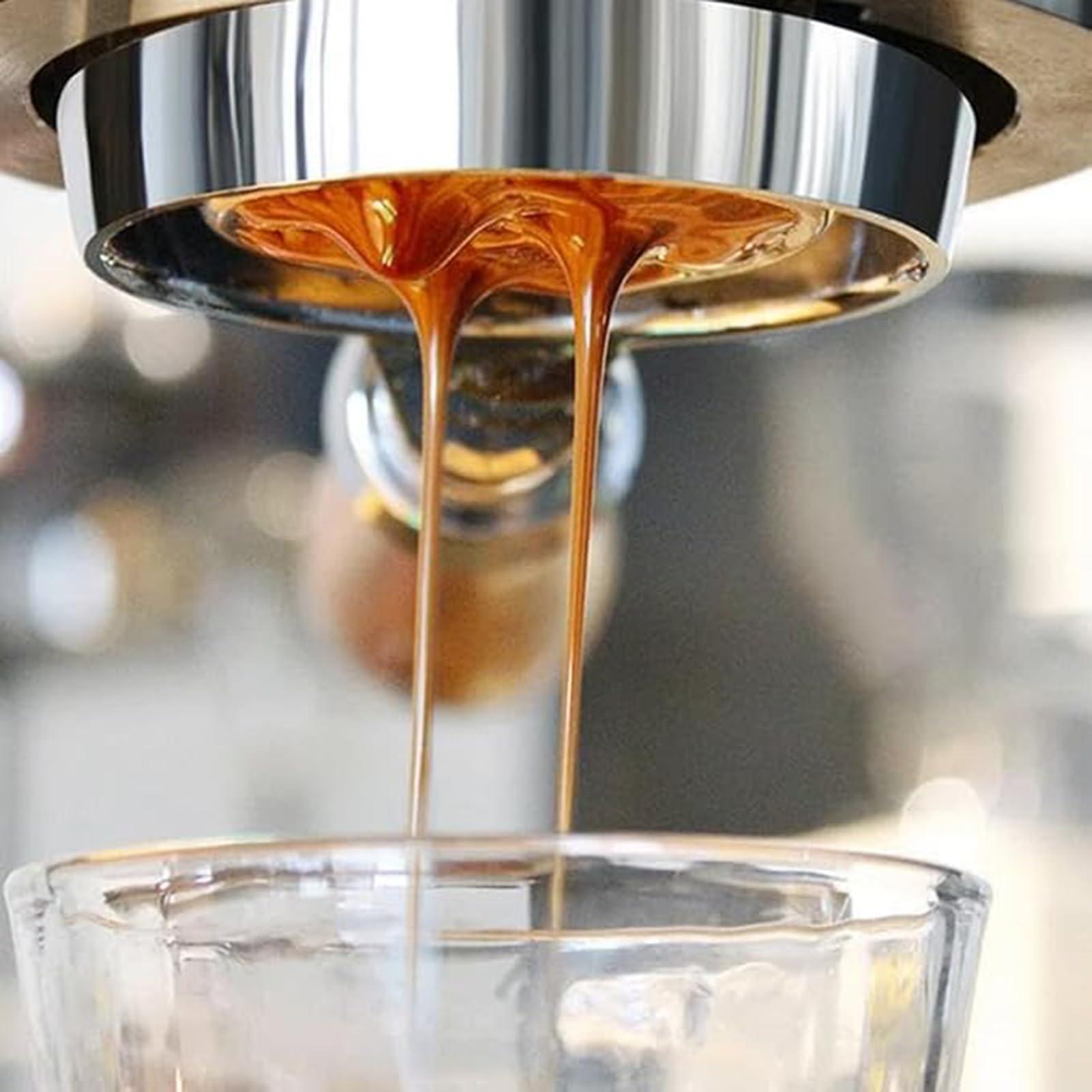 KHZKHC KHZKHC Manual Lever Espresso Maker, Espresso Press Machine, with Pressure Chamber, Piston, Powder Hammer, Bottomless Handle, for Home, Outdoor, Camping