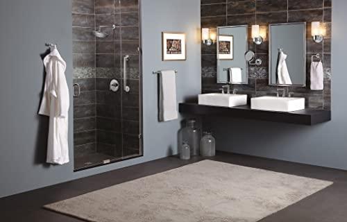 Moen Moen CSI YB0803CH Arris Modern Double Robe Hook, Chrome