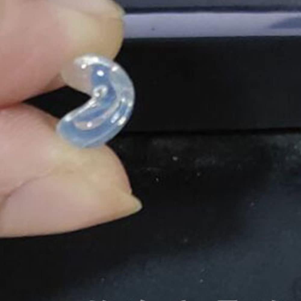 QYAJS Eyeglass Nose Pads Pieces Push in Glasses Pushin Soft Silicone Sunglasses