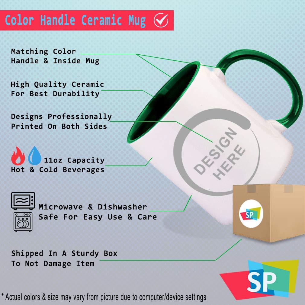 TYCLTY Colorful Coffee Mug This Too Shall Pass Quarantine Social Distancing Funny and Novelty Humor Laugh Ceramic Tea Cup 11 Oz Green Inner Handle