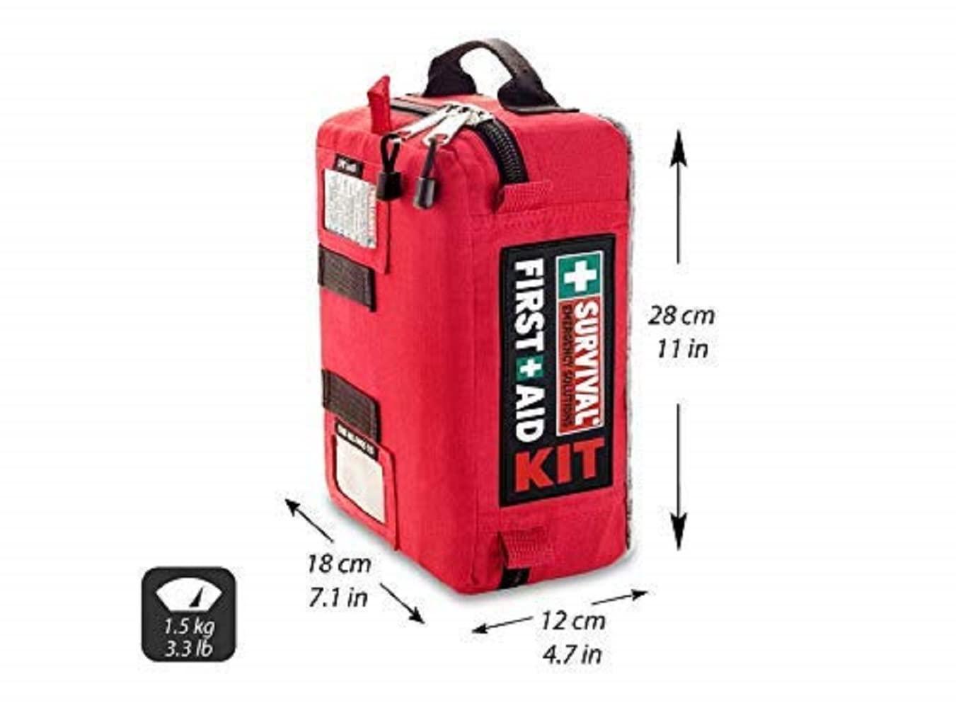 SURVIVAL Survival Workplace/Home First Aid Kit USA - for Emergency care at Home/Workplace
