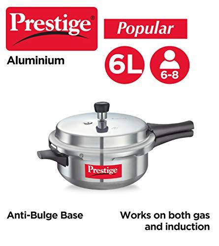 PRESTIGE Prestige PRPDP Pressure Cooker, 5-Litre, Silver
