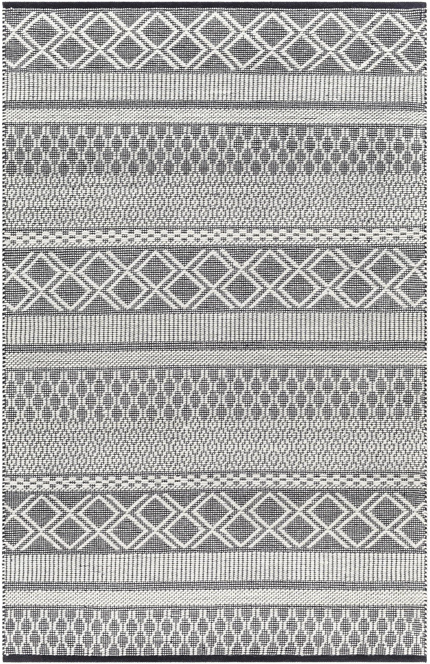 MARK & DAY Mark&Day Area Rugs, 5x7 Overbrook Modern Gray Area Rug, Grey Ivory Carpet for Living Room, Bedroom or Kitchen (5' x 7'6")