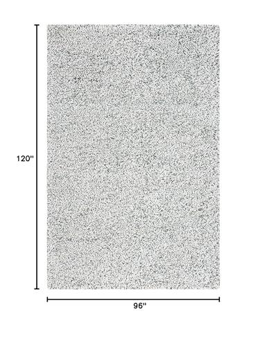 Safavieh SAFAVIEH Berber Collection Area Rug - 8' x 10', Ivory & Green, Transitional Design, Ideal for High Traffic Areas in Living Room, Bedroom & Dining Room (BRB101Y-8)