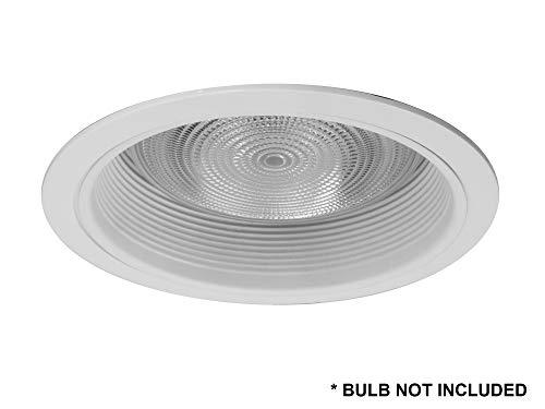 NICOR Lighting NICOR Lighting 6 inch White Recessed Baffle Trim, Fits 6 inch Housings (17511)