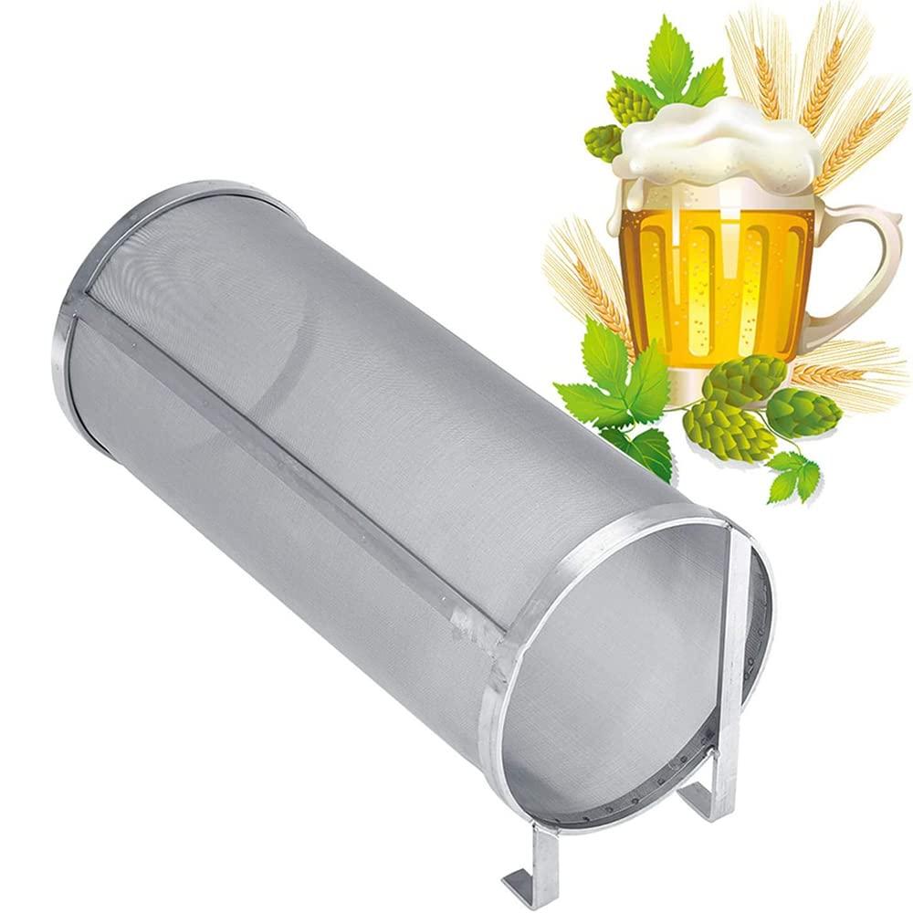 MNSSRN MNSSRN Refined Beer Filter Basket, Hops Filter, Red Wine Filter, Brewing Accessories are Solid and Durable, Malt Filter,30cm