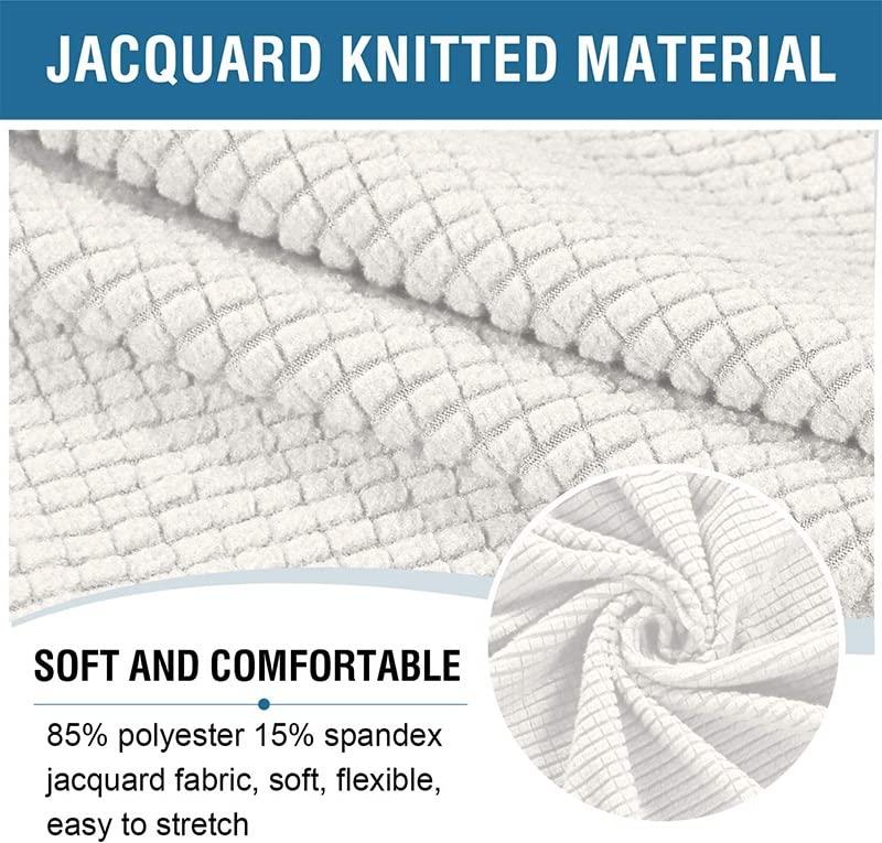 ZYYH ZYYH Stretch Ottoman Cover Slipcovers Round Footstool Cover Black Grey Green Footstool Sofa Slip Storage Stool Covers Soft Furniture Living Room Ottoman Covers Protector (Color : #5, Size : X-Large)