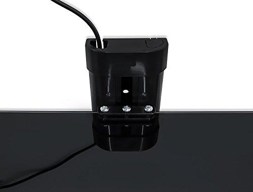 Mount-It! Mount-It! Floating Wall Mounted Shelf Bracket Stand for AV Receiver, Component, Cable Box, Playstation4, Xbox1, Blue Ray DVD Player, Projector, 17.6 lbs Capacity, Single Shelf, Adjustable Height