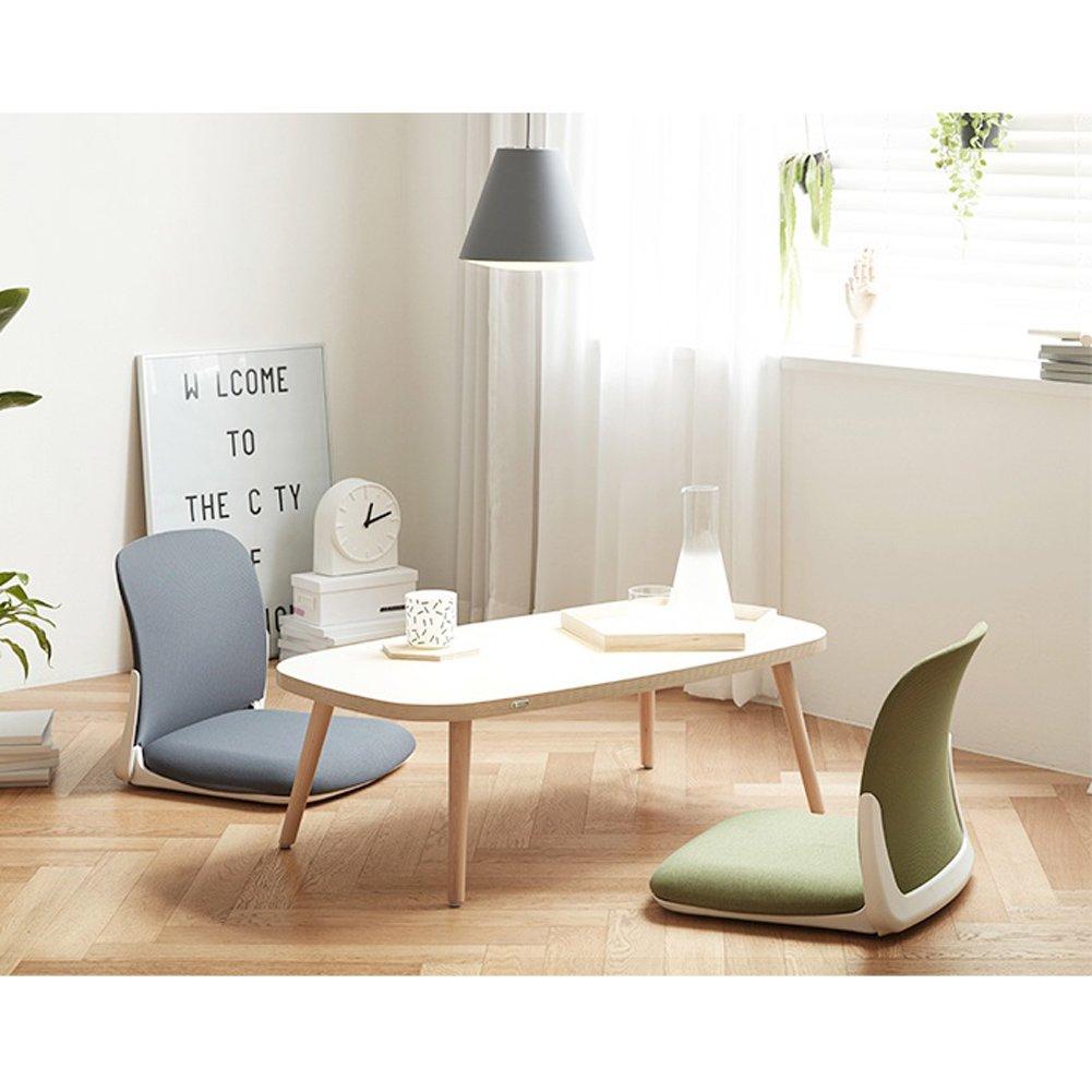 iRoom iRoom Plico Relaxing Tilting Function Ergonomic Foldable Floor Chair Adjustable Angle Back-Rest Stadium Seat (Green)