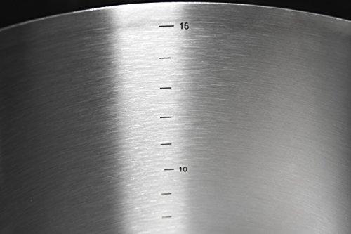 Northern Brewer Northern Brewer - MegaPot Stainless Steel Brew Kettle with Volume Markings (15 Gallon w/Valve and Thermometer)