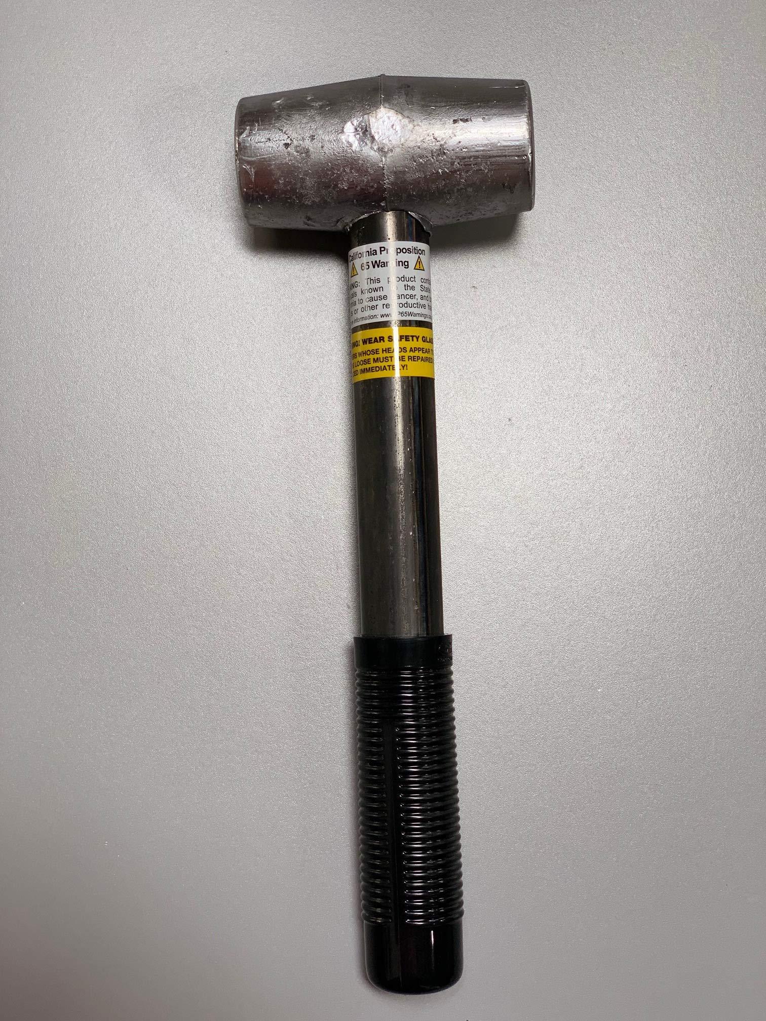 Falls Falls 5lb Lead Hammer For Knock Off Wire Wheel-Made in USA