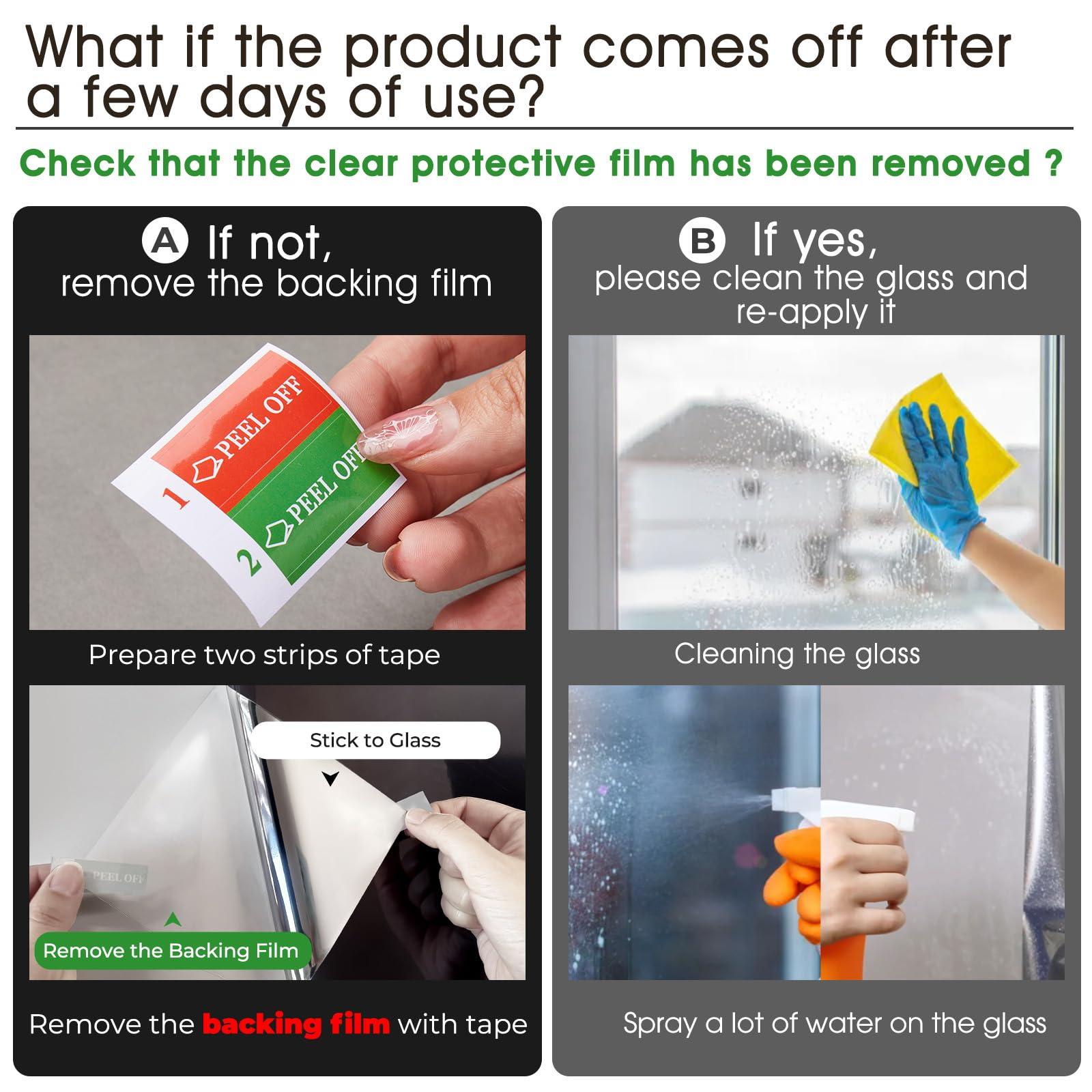 Coavas Coavas One Way Privacy Window Film