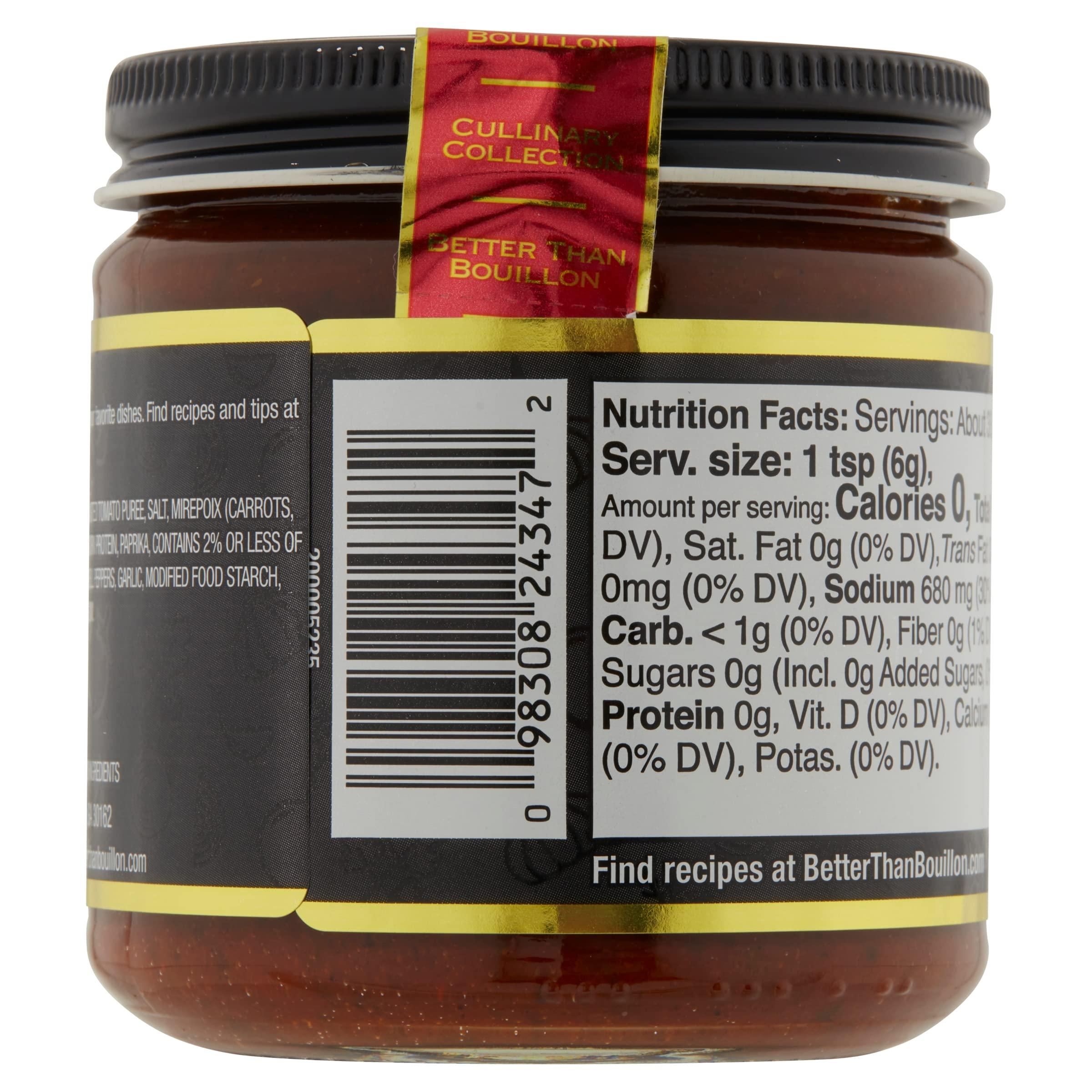 Better Than Bouillon Better Than Bouillon Culinary Collection Base, Sofrito Base, Contains 38 Servings Per Jar, 8-Ounce Glass Jar (Pack of 4)