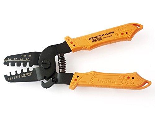ENGINEER ENGINEER PA-21 Engineer Precision Crimping Pliers, Crimping Tool, Open Barrel, Long Barrel Terminal