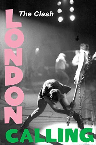Pyramid America Pyramid America The Clash London Calling Music Cool Wall Decor Art Print Poster 24x36