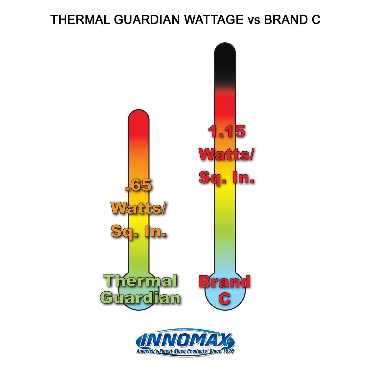 INNOMAX INNOMAX Vinyl Thermal Guardian Quantum Solid State Waterbed Heater, Full Watt