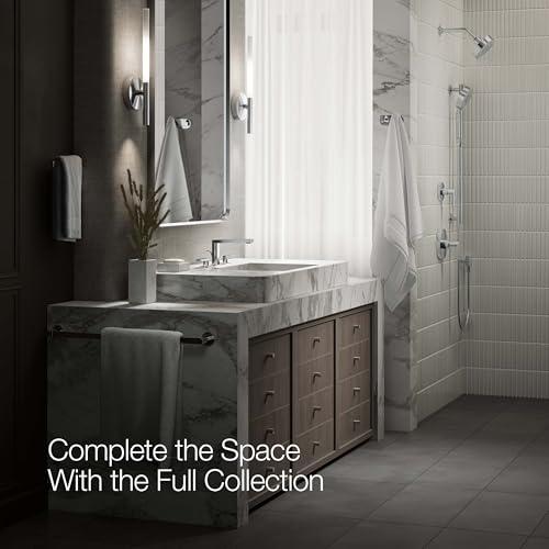 Kohler Composed Widespread bathroom sink faucet with lever handles