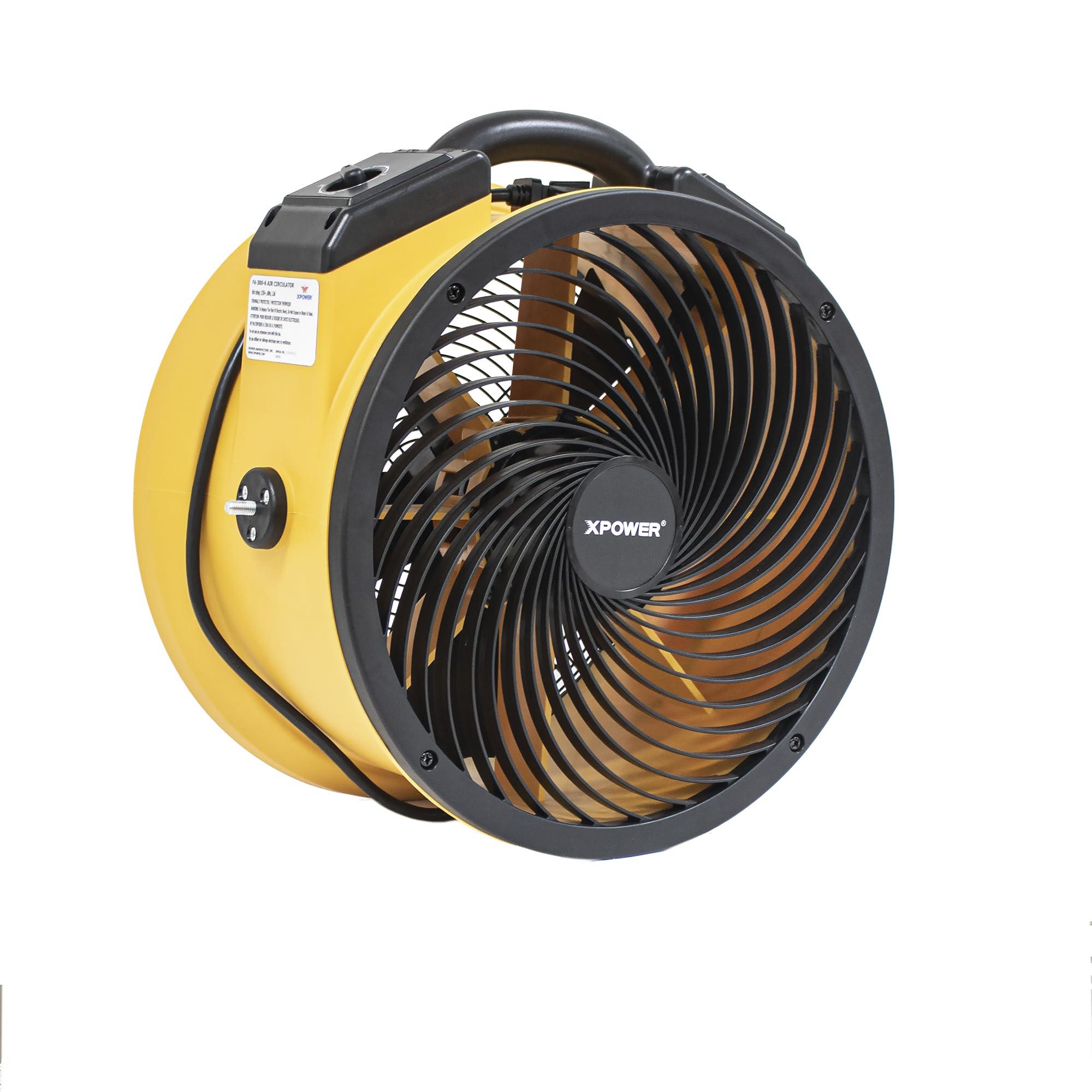 XPOWER XPOWER FA-300-6 Dock Fan (Yellow)