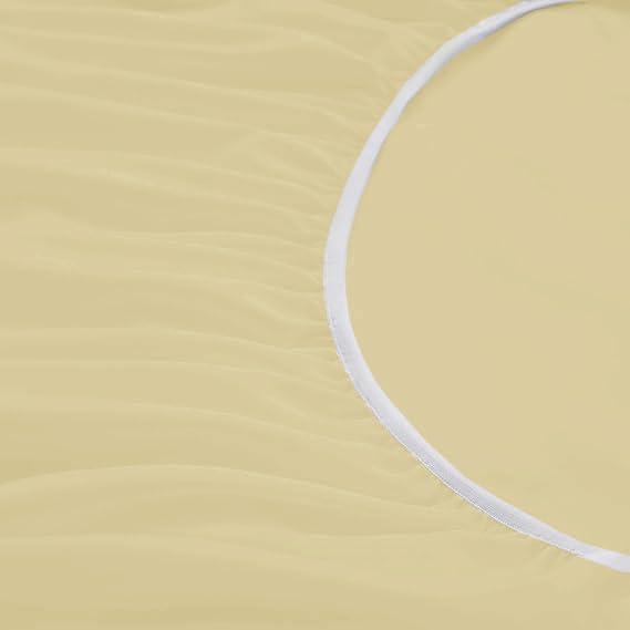 RECCI RECCI 4 Piece Sheet Set 100% Egyptian Cotton 1000 Thread Count Extra Super Soft Sateen Weave Bed Sheets 16\" Inch Deep Pocket, Twin XL Size - Ivory Solid