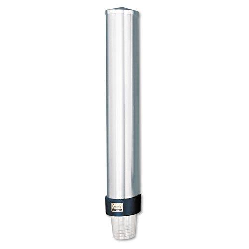 San Jamar San Jamar : Large Water Cup Dispenser with Removable Cap,Wall Mounted, Stainless Steel -:- Sold as 2 Packs of - 1 - / - Total of 2 Each