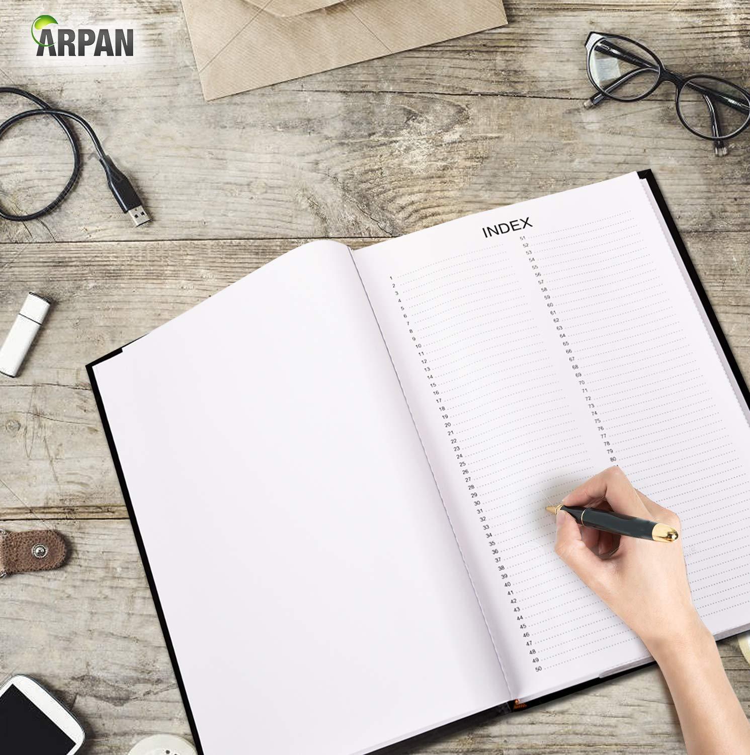 ARPAN ARPAN Large Memo Slip in Bookbound Photo Album for 300 6x4\'\' Photos (Black)