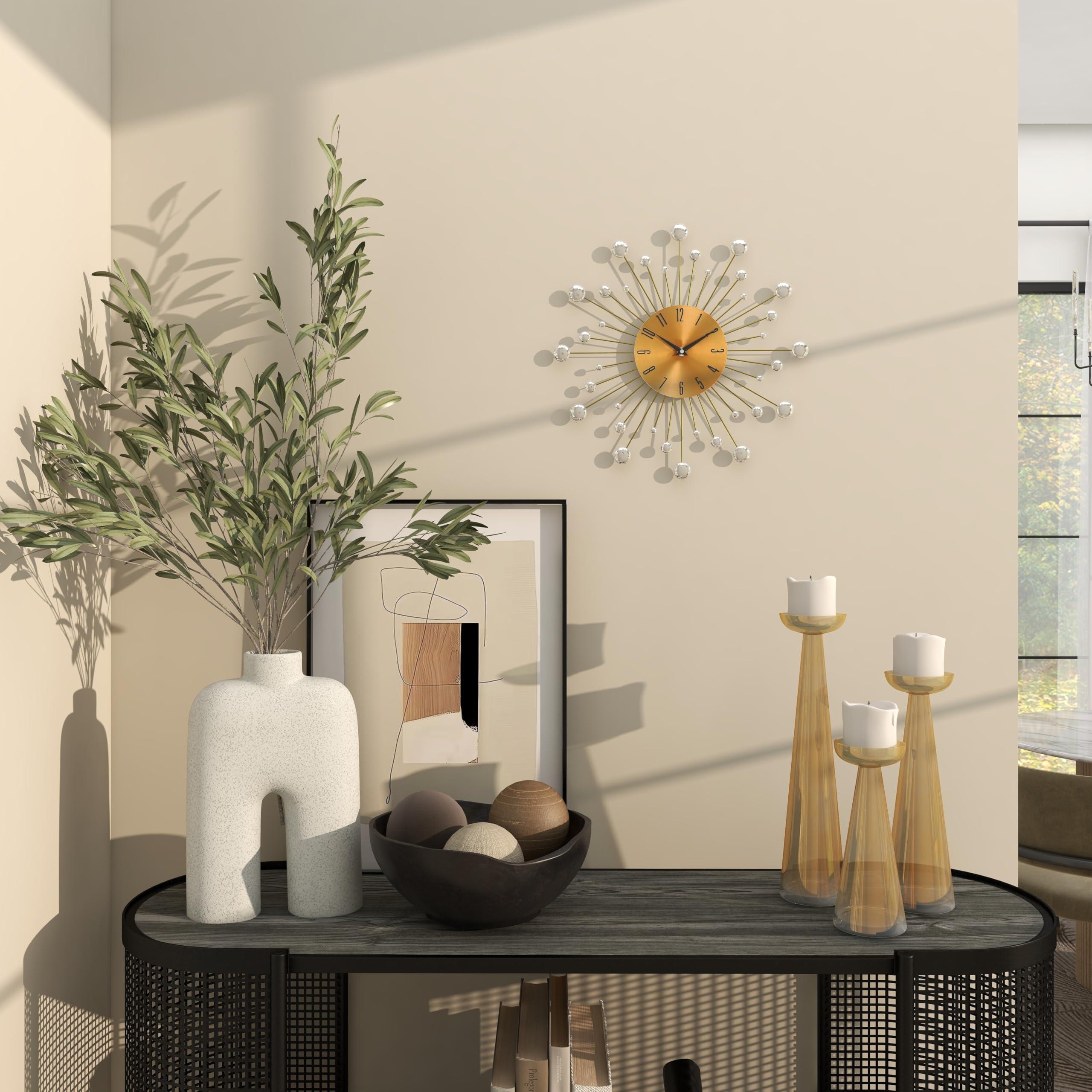 Safavieh SAFAVIEH Bella Collection Accent Rug - 4\' x 6\', Beige & Green, Handmade Modern Abstract Wool, Ideal for High Traffic Areas in Entryway, Living Room, Bedroom (BEL120A)