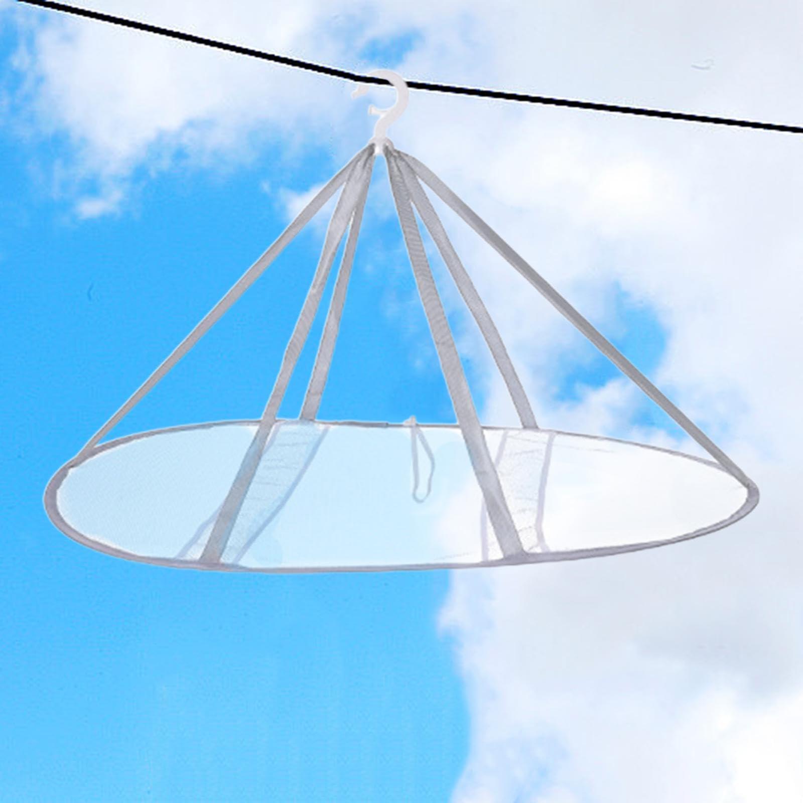 Qianly Qianly Sweater Drying Rack Folding Laundry Drying Rack Lay Flat Dryer Drying Net Mesh Net Collapsible for Toys Swimsuit Towel Socks, 1 layer