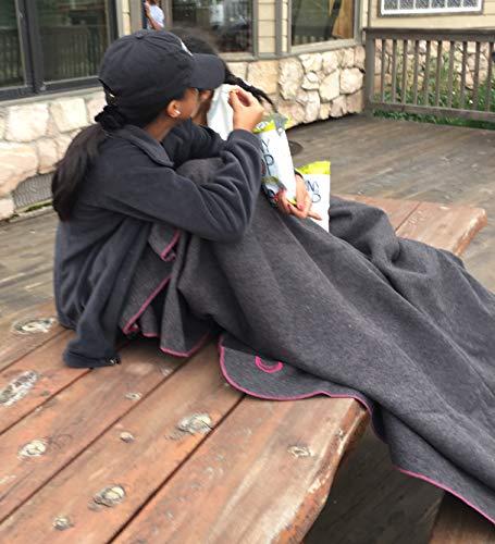 Orion Blanket Co. Orion Outpost Trading Co. Vestige Military Wool Blanket, 4.5 lbs, 66" x 84" (Gray/Lt. Blue)