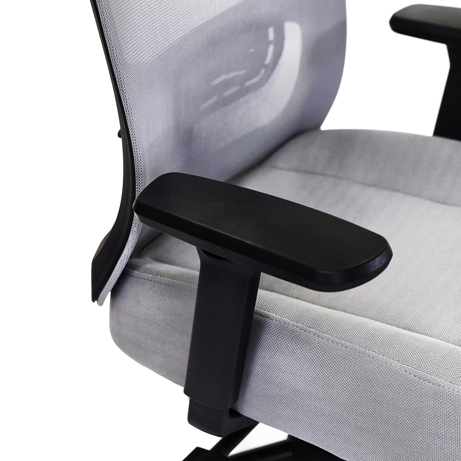 Savourseat Big and Tall Office Chair Heavy Duty 500lbs Swivel Office Chair with Lumbar Support, 3D Armrests, Metal Base Ergonomic Office Chair for Heavy People