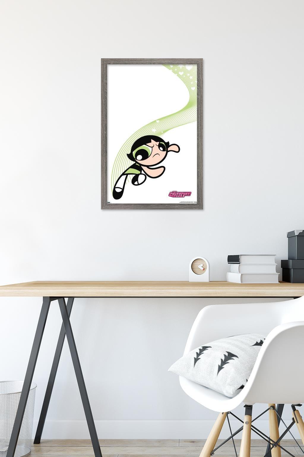 Trends International Trends International The Powerpuff Girls - Buttercup Heart Lines Wall Poster