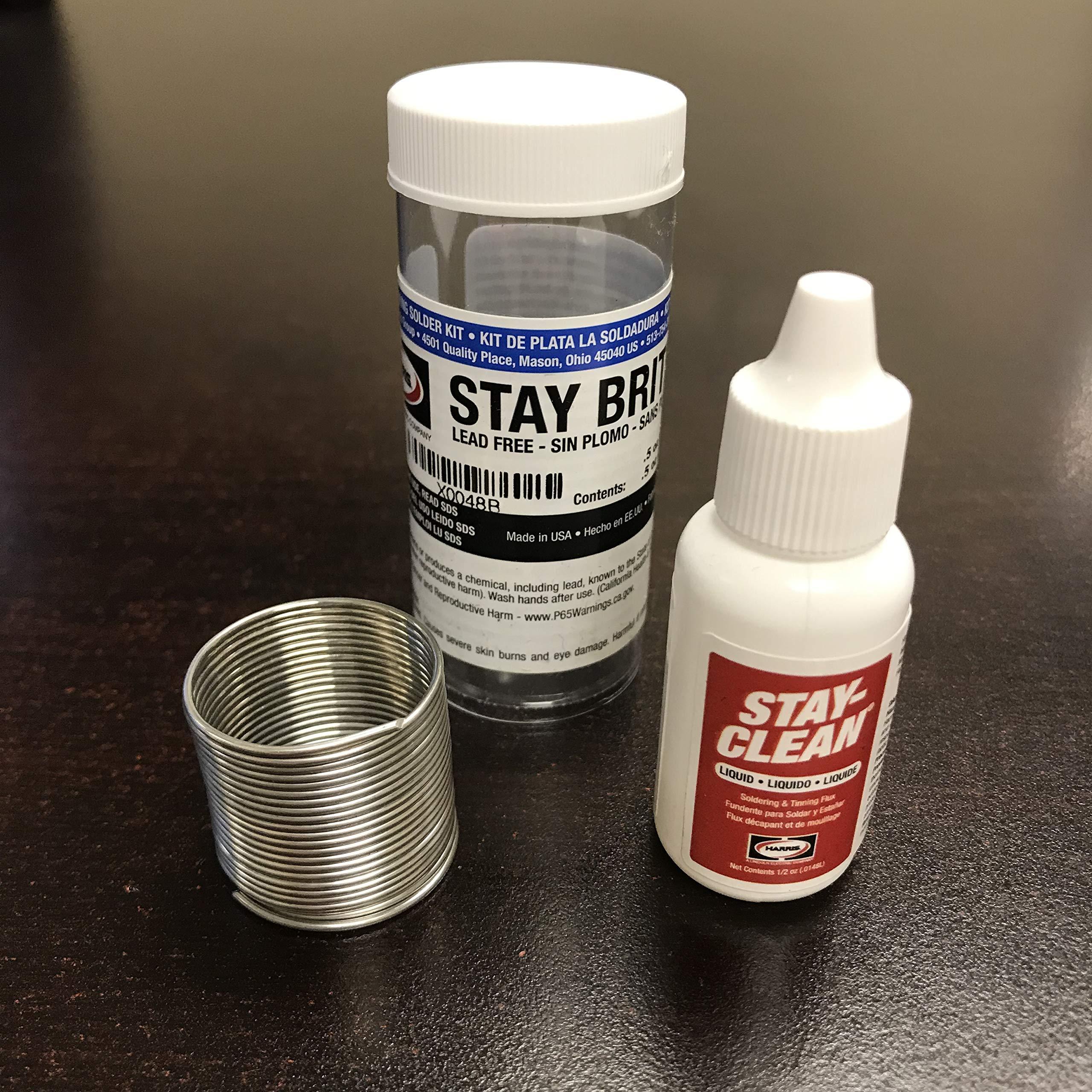 STA-BRITE STA-BRITE SBSK Silver Solder 3/64 1/2 oz STAR2000 by Stay-Brite