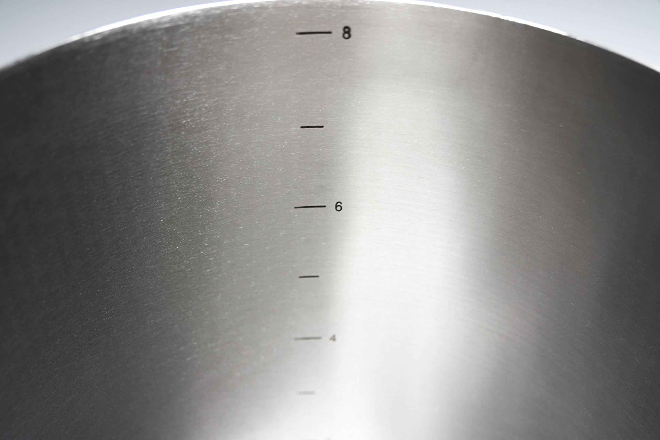 Northern Brewer Northern Brewer - MegaPot Stainless Steel Brew Kettle with Volume Markings (8 Gallon/32 Quart Plain)