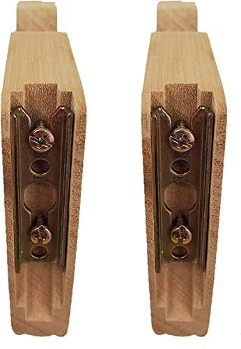 Kirsch Kirsch Wood Trends Classics 3 1/2" Return Bracket for 2" Pole, Unfinished (MPN# 5503EG091)