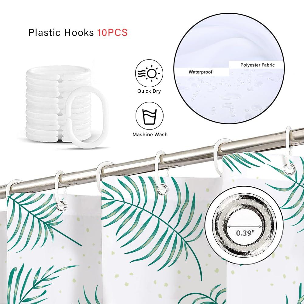 MangGou MangGou Asian Scenic Chic Chinoiserie Shower Curtain 60x72inch Bird in Peony Tree Coral Flower Polyester Bath Curtain with Hooks Red Peony Flower Animal Bird Waterproof Bathroom Shower Curtain