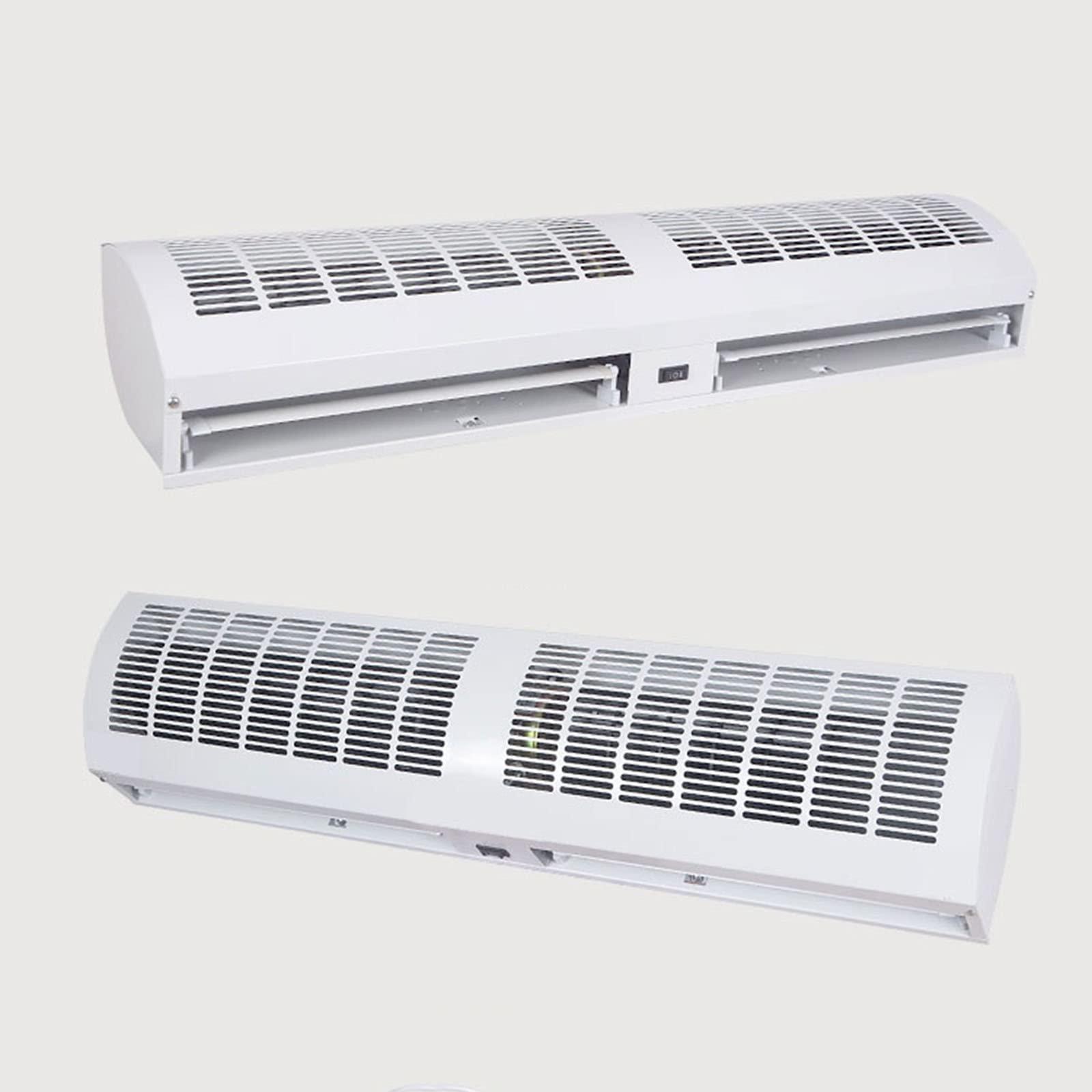 ZJTY ZJTY Commercial Air Curtain Machine, Door Air Curtain, Energy Saving, Low Noise, Strong Wind Blocking Rate Up to 90% (Size : 0.6m)