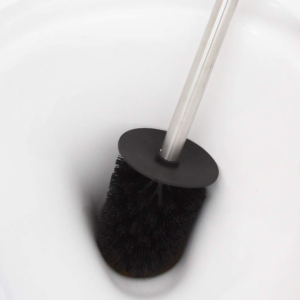 BFDUABDHHBFAE Toilet Brush Toilet Brush Luxury Toilet Brush Holder Set Accessories Durable Bath Brush Head Cleaning Brush Bathroom Brush Holder Toilet Bowl Brush (A)