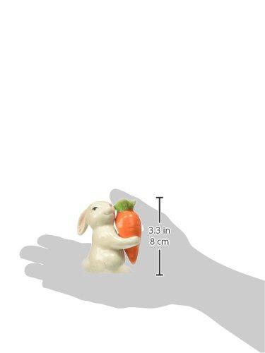 Abbott Collection Abbott Collection Bunny and Carrot Salt and Pepper Shaker, 2 Piece Set (3.5\" H)