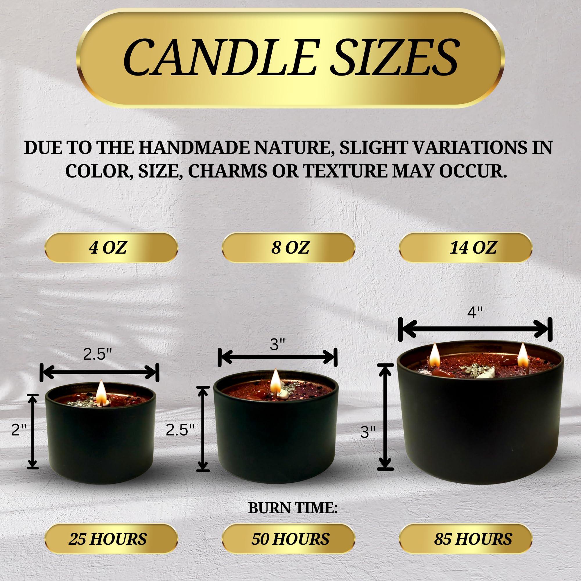 The Goddess of Flame Open Roads Spiritual Spell Candle (Medium 8oz)