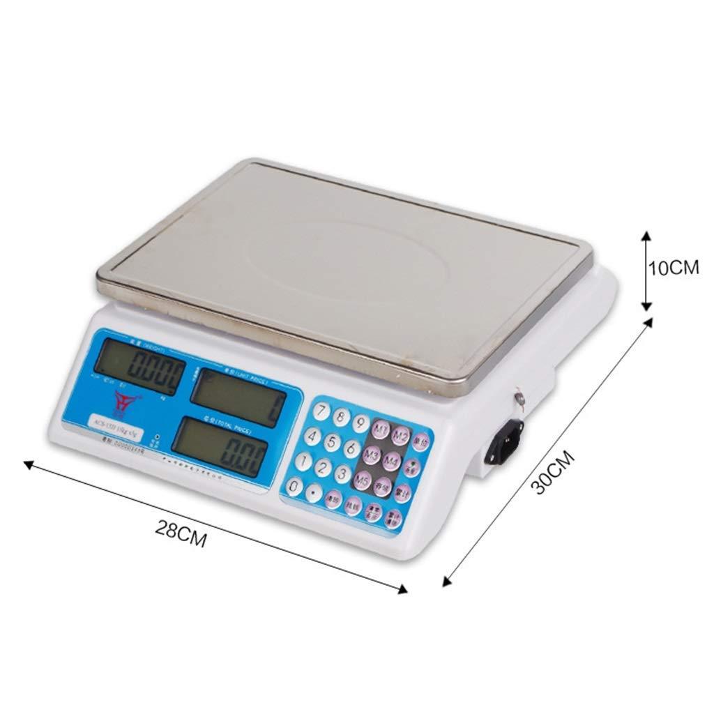 NPQPNAFC NPQPNAFC Precision Electronic Price Computing Scales Smart Weigh Digital Electronic Scale with LCD Display for Factories Fruit Scales