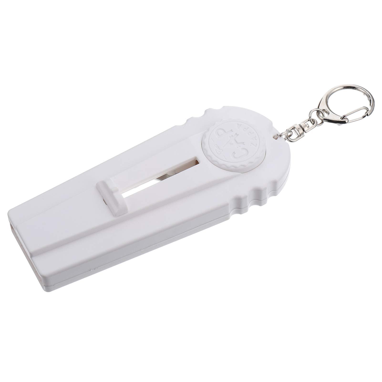 Hemoton Hemoton Bottle Opener Bottle Cap Launcher Bottle Lid Remover Wine Opener Keychain Bottle Cap Opener Automatic Wine Opener Beer Cap Shooter Zappa Drink Bottle Household Iron Travel White