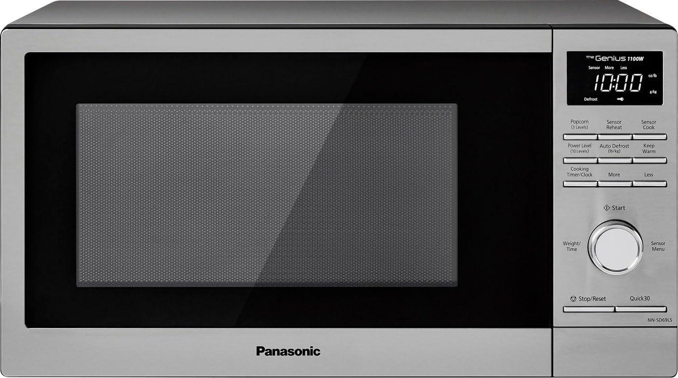 Panasonic Panasonic NN-SD69LS 1.3 cu. ft. 1100W Microwave with Sensor Cook Technology - Stainless Steel