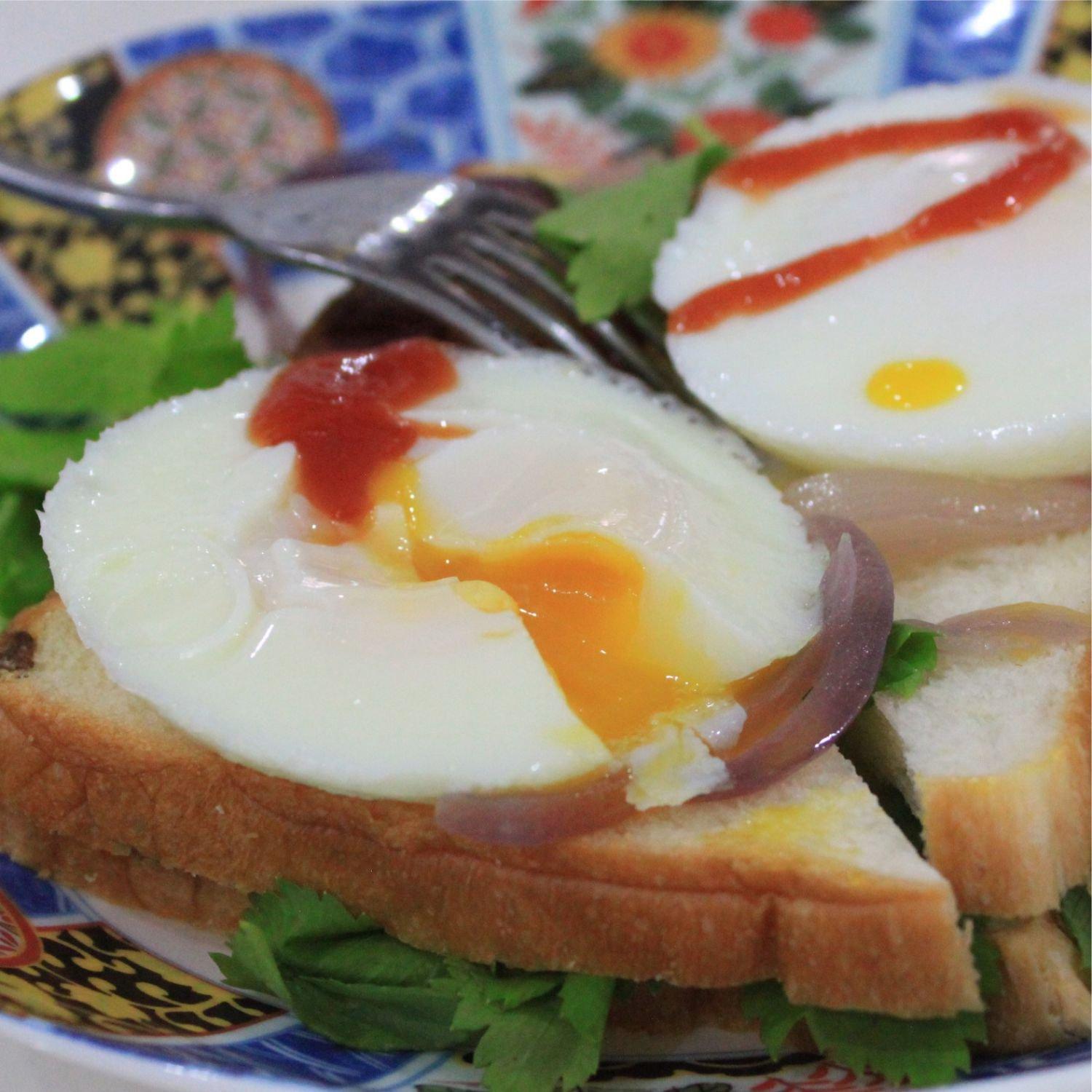 COZILIFE Egg Poacher COZILIFE Silicone Egg Poaching Cups with Ring Standers, For Microwave or Stovetop Egg Cooking, Kraft Box Packing, BPA Free, Pack of 4