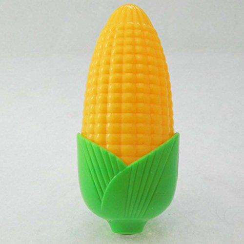 Amants01 Corn Night Light, Light-Sensitive Night Lamp Light,Environmentally-Friendly Plastic Shell Corn Appearance, Energy Saving Beautiful Light 0.2 watt,4inches* 2inches