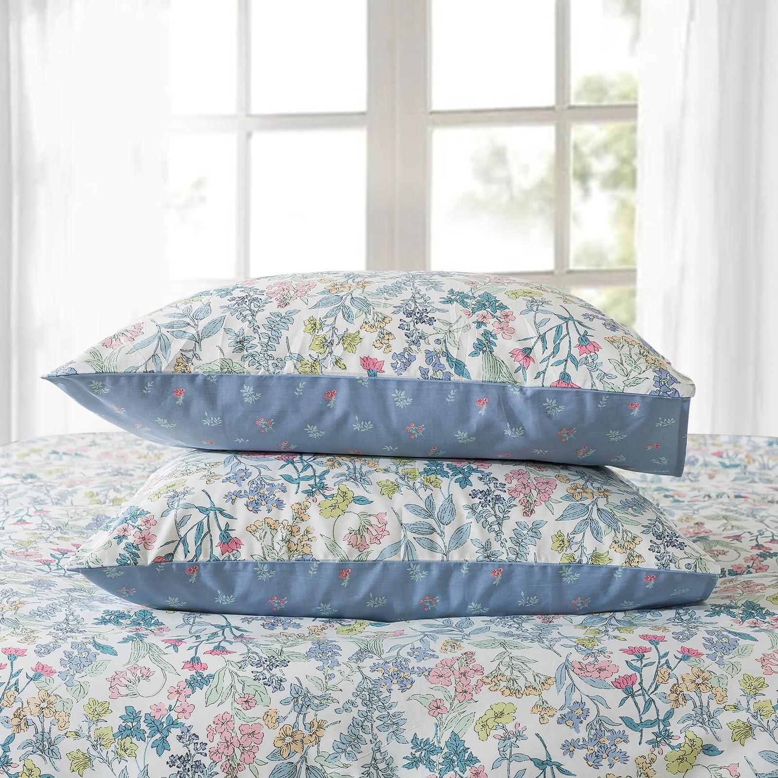 Femini Fashion California King - 72\" x 84\" Size 100% Egyptian Cotton Bed Sheets Luxury 800 Thread Count Sheet Set Sateen Weave for Soft Long Staple Cotton 40 Inch Deep Pocket - CalKing, Mediterranean Blue