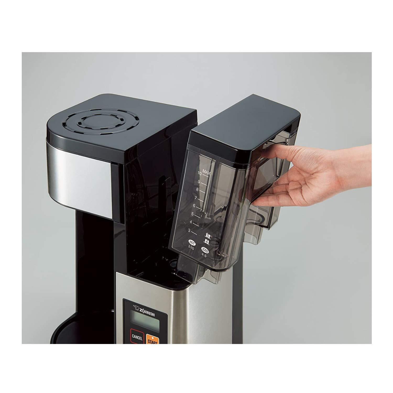 Zojirushi Zojirushi EC-YTC100XB 10-Cup Coffee Maker (Stainless Steel/Black)