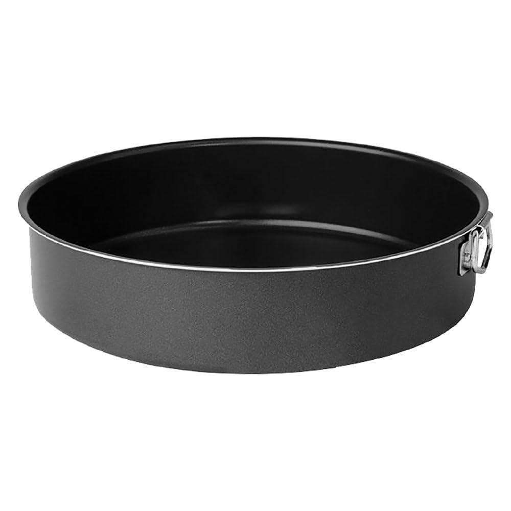 Pentalux Round pan with high edge PENTALUX in professional aluminum with ring, diameter 26 cm, black non-stick line