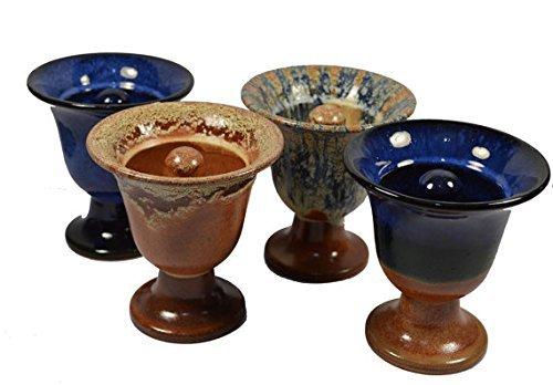 Estia Creations 4 x Pythagoras cup - Pythagorean four cup of justice set