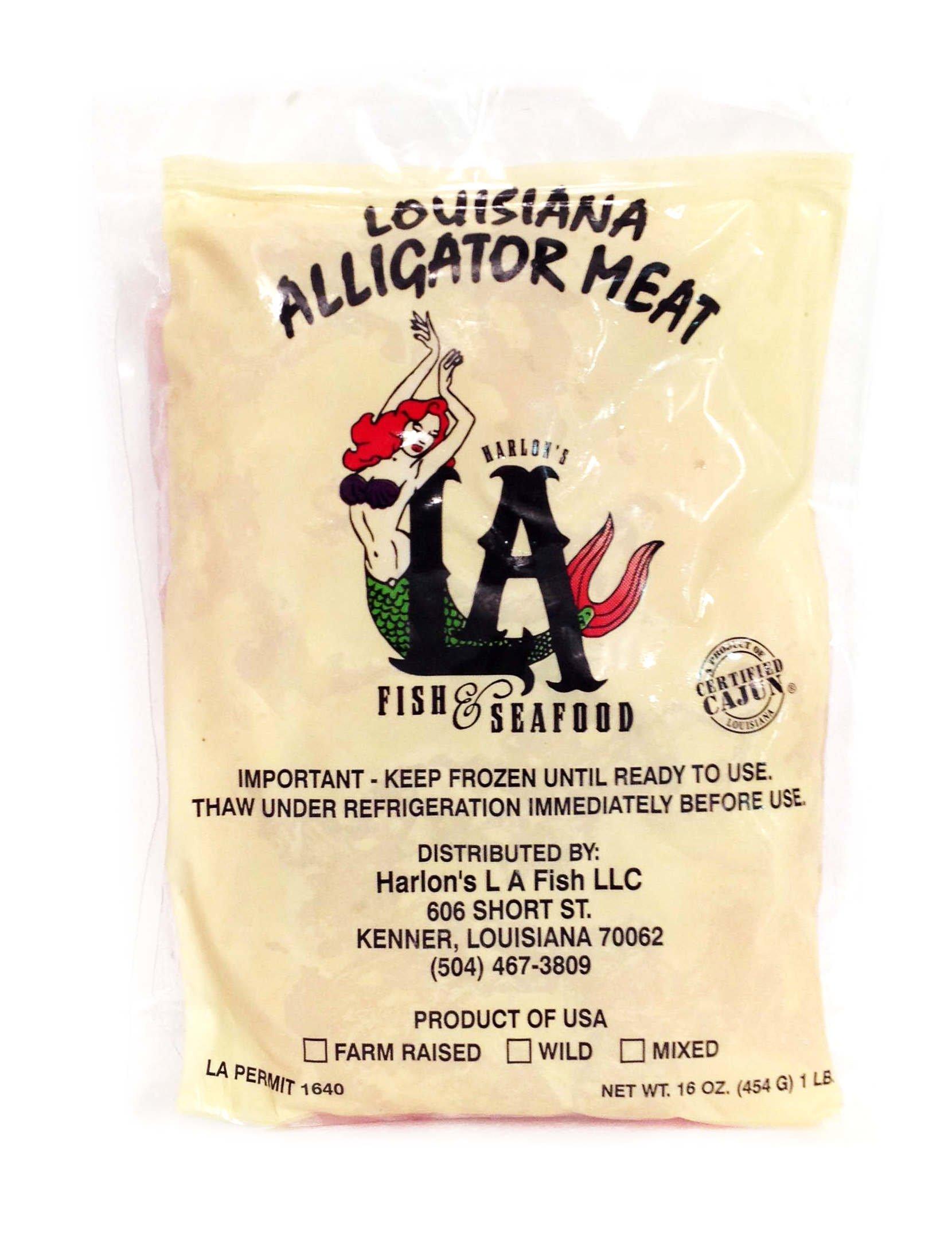 Wall Wall to Wall Alligator Meat (5 Units Included per Order)