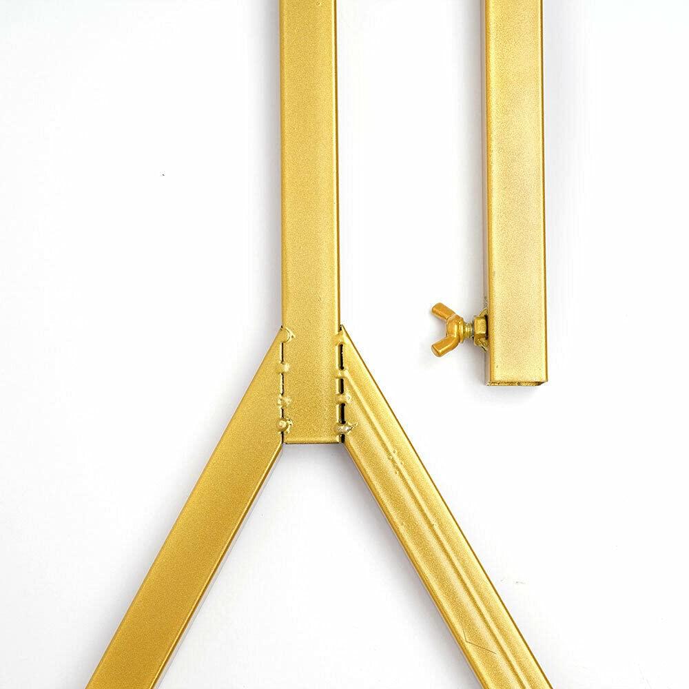 Bathrena Garment Rack Freestanding Metal Clothing Rack Wedding Dress Bridal Garment Stand Garment Rack Standing Metal Sturdy Clothing Rack Gold