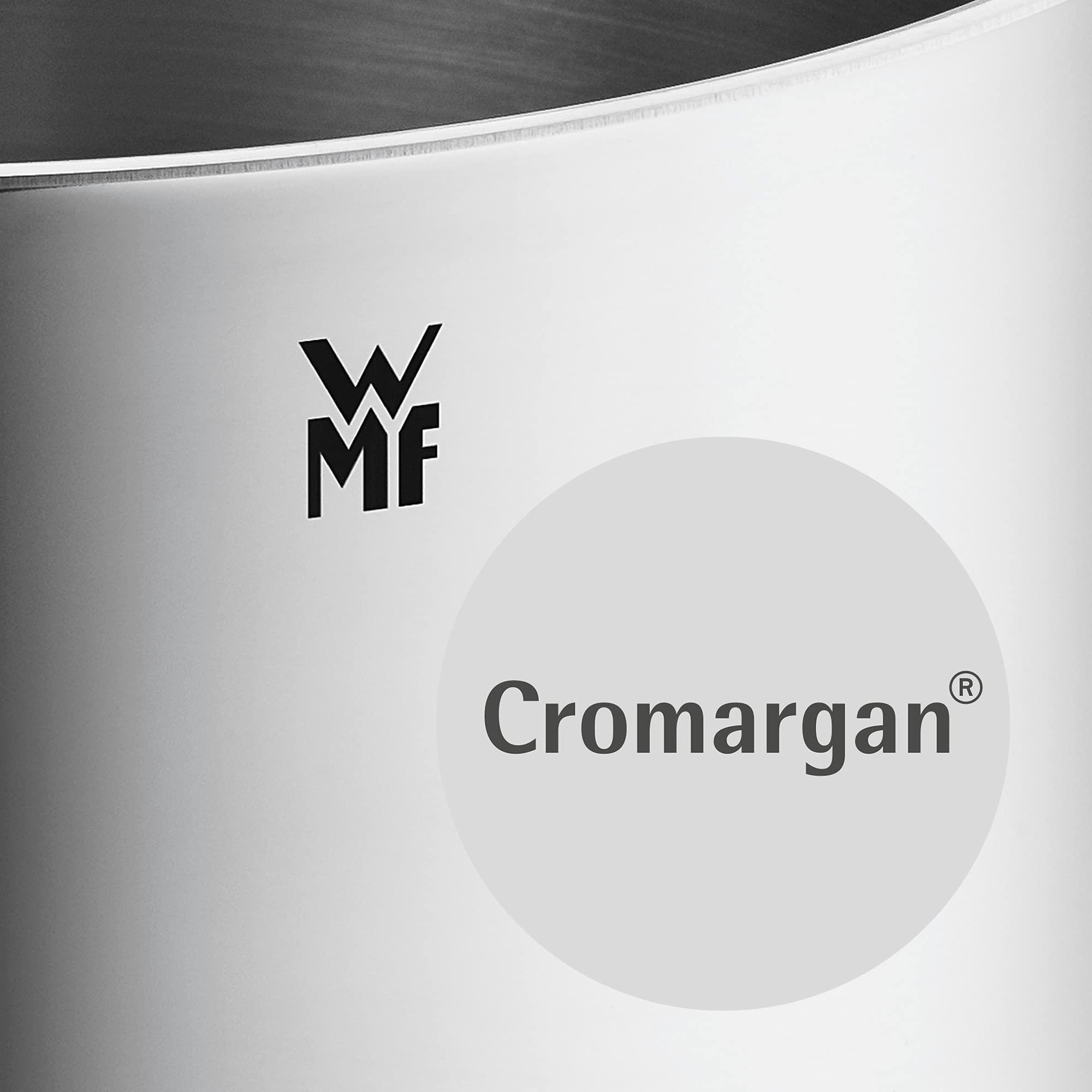 WMF WMF cookware 20 cm approx. 3,3l Premium One Inside scaling vapor hole Made in Germany Cool+ Technology metal lid Cromargan stainless steel brushed suitable for all stove tops including induction dishwasher-safe